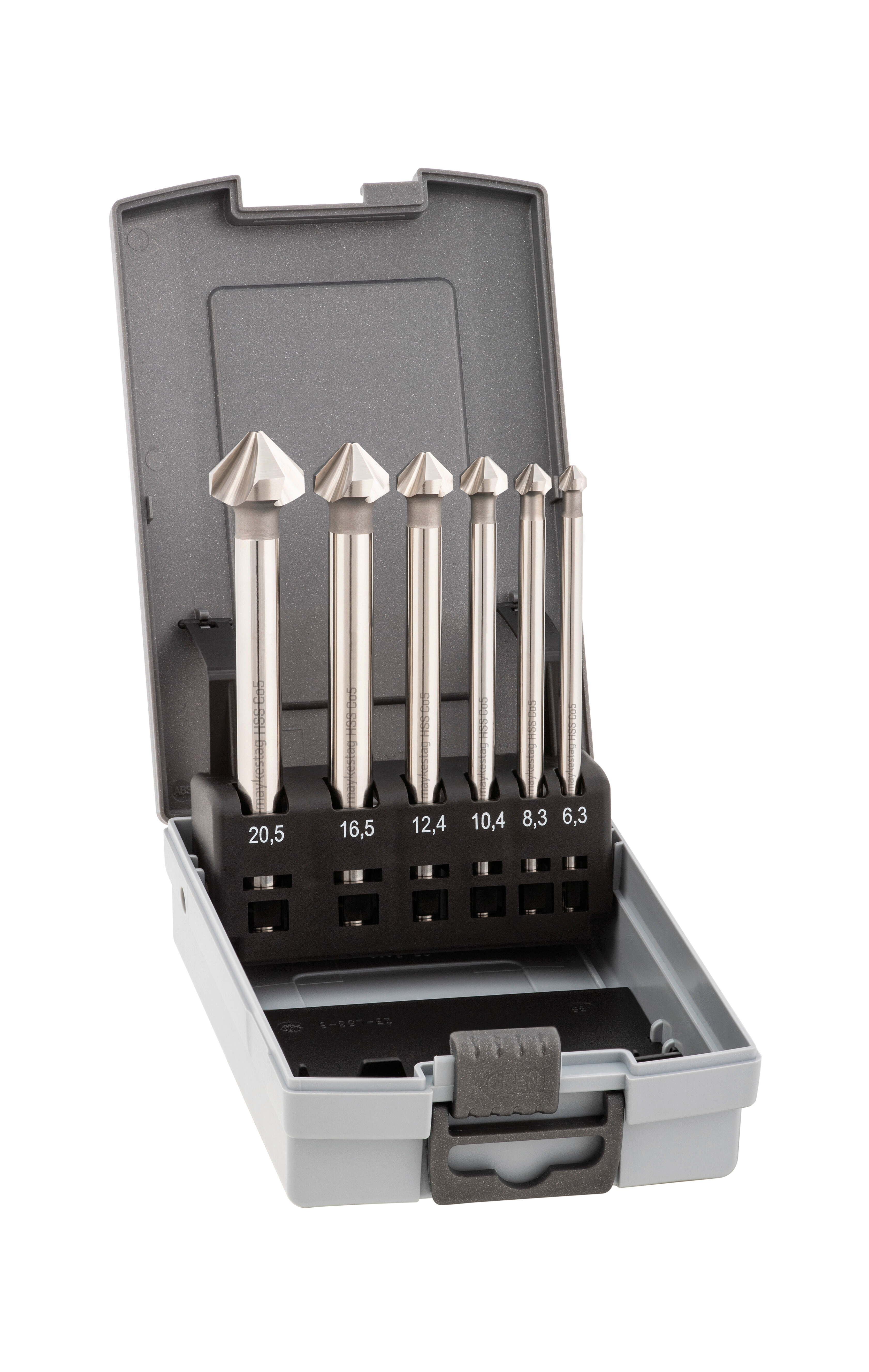 HSS Cobalt Kegelsenker lang, ungleiche Teilung
DIN 335 C, 90°