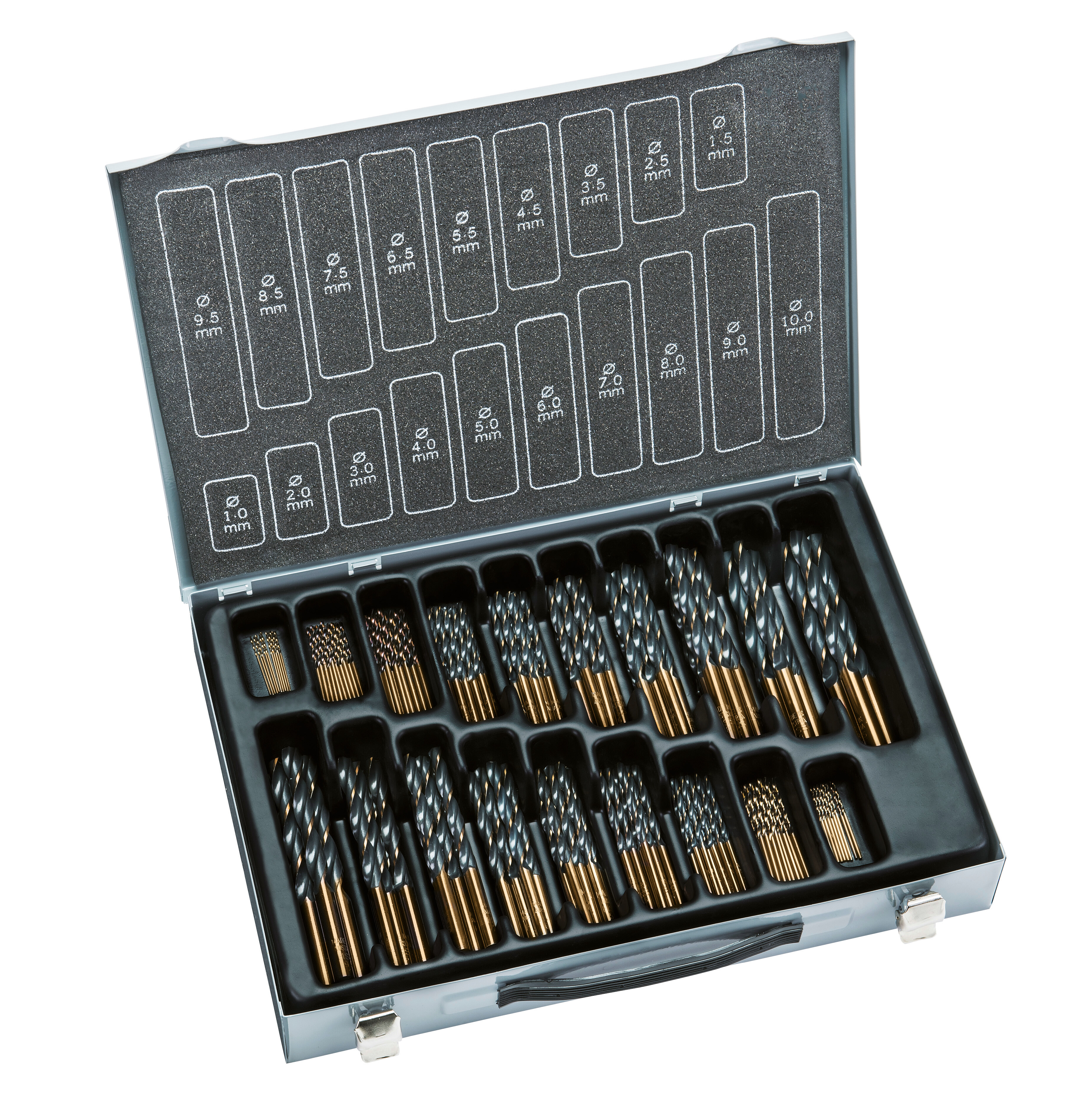 Sprint Master, HSS Spiralbohrer, kurz, DIN 338 RN, SET