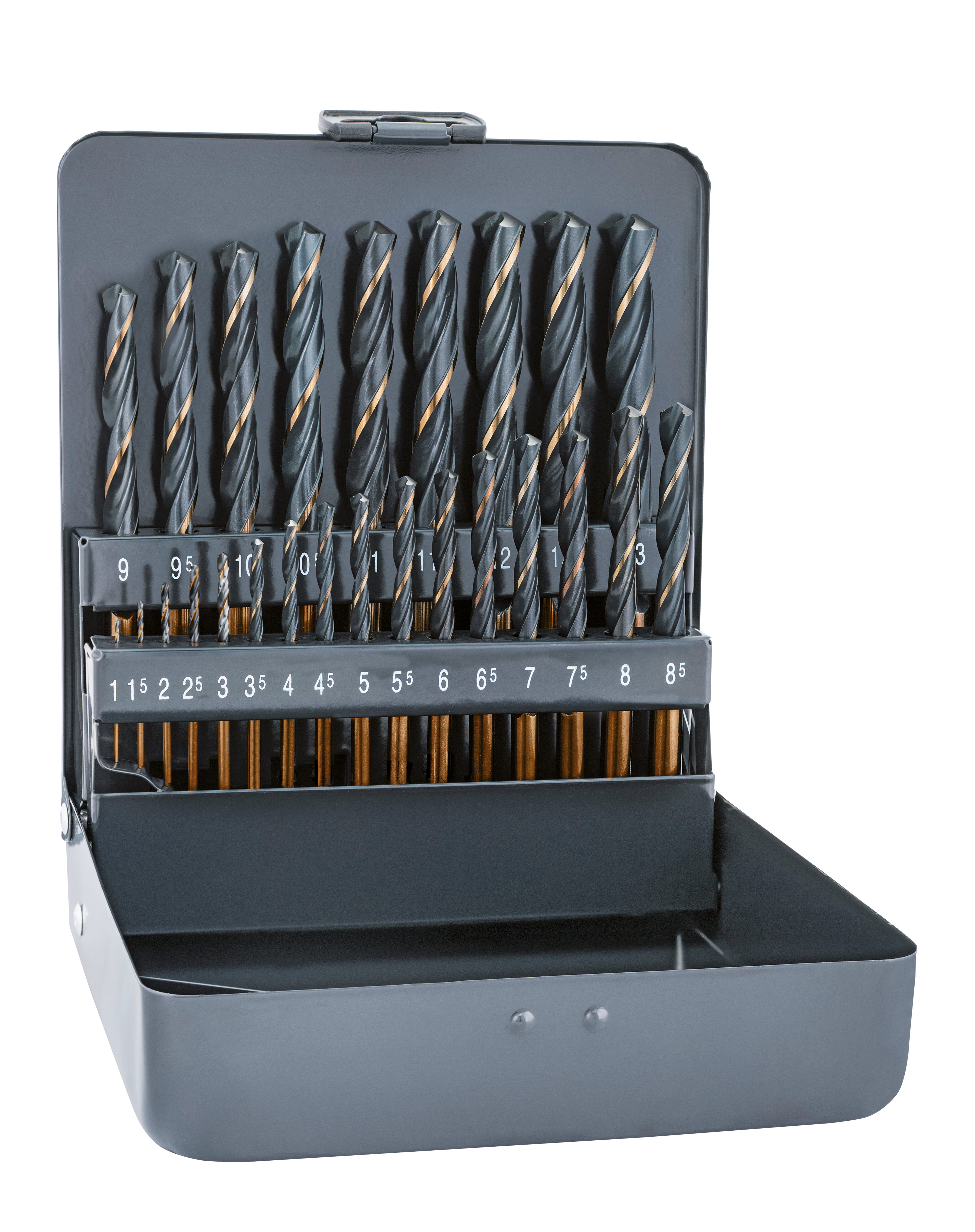 Sprint Master, HSS Spiralbohrer, kurz, DIN 338 RN, SET