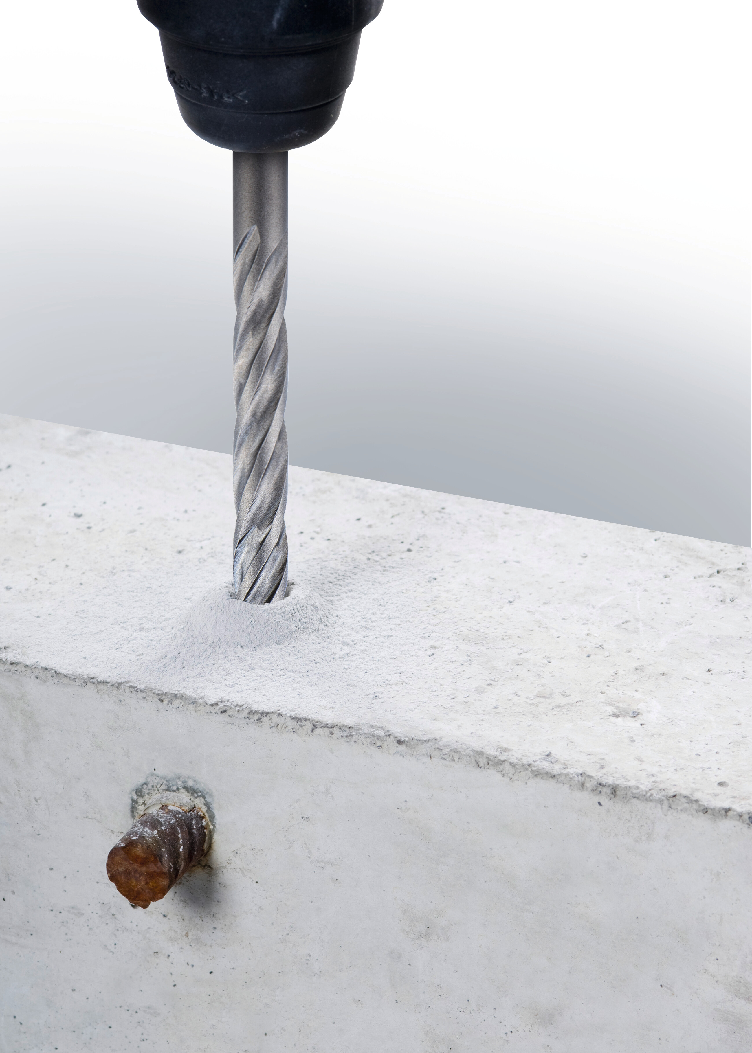 FORCE X, SDS-plus Hammerbohrer, 4 Schneiden, L2=250 - SET