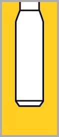 Zylindrischer Schaft