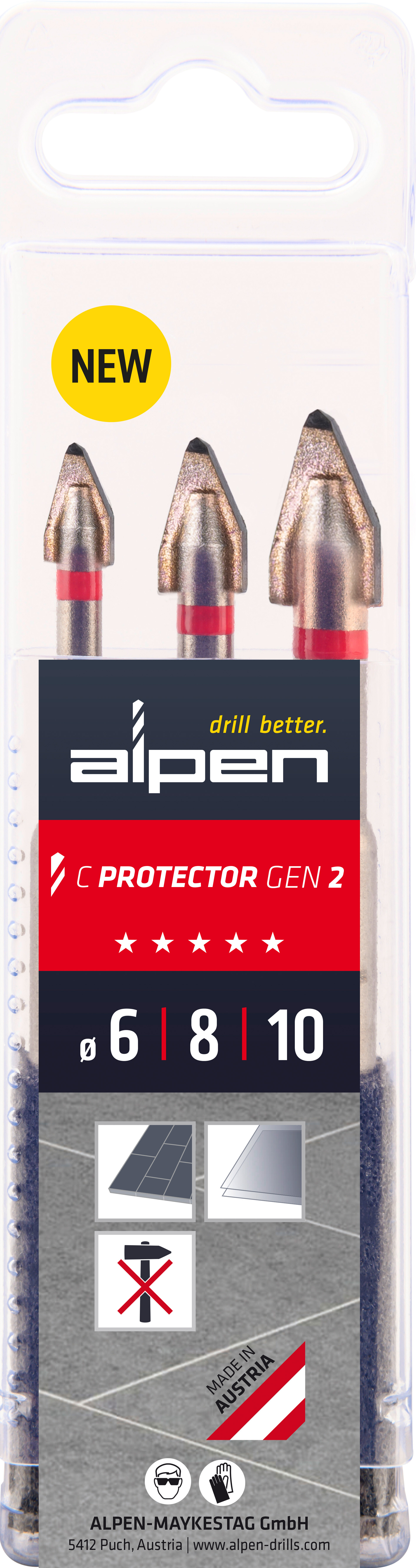 C Protector Gen2, 3-tlg. 6-8-10