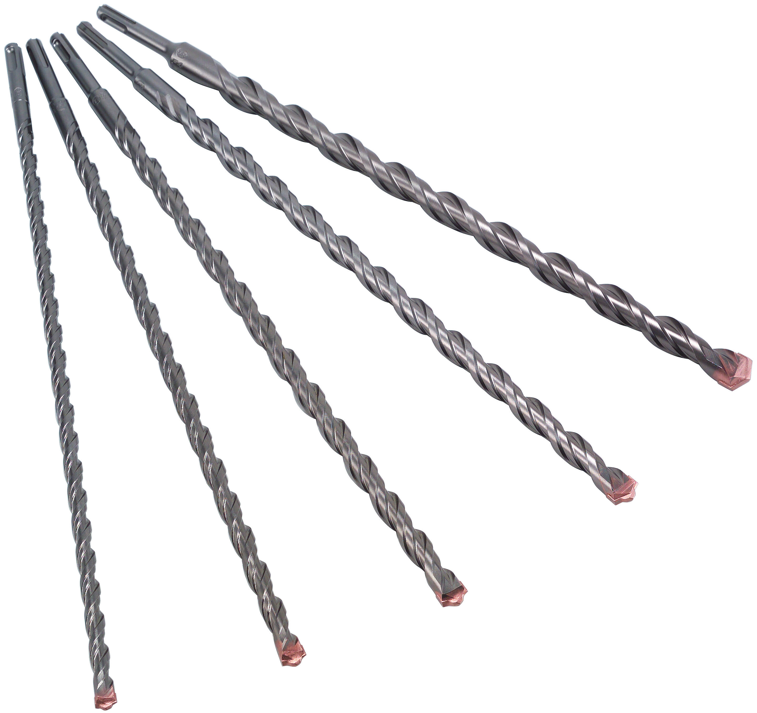 „F4“, SDS-plus Hammerbohrer, 2 Schneiden, L2=250 - SET