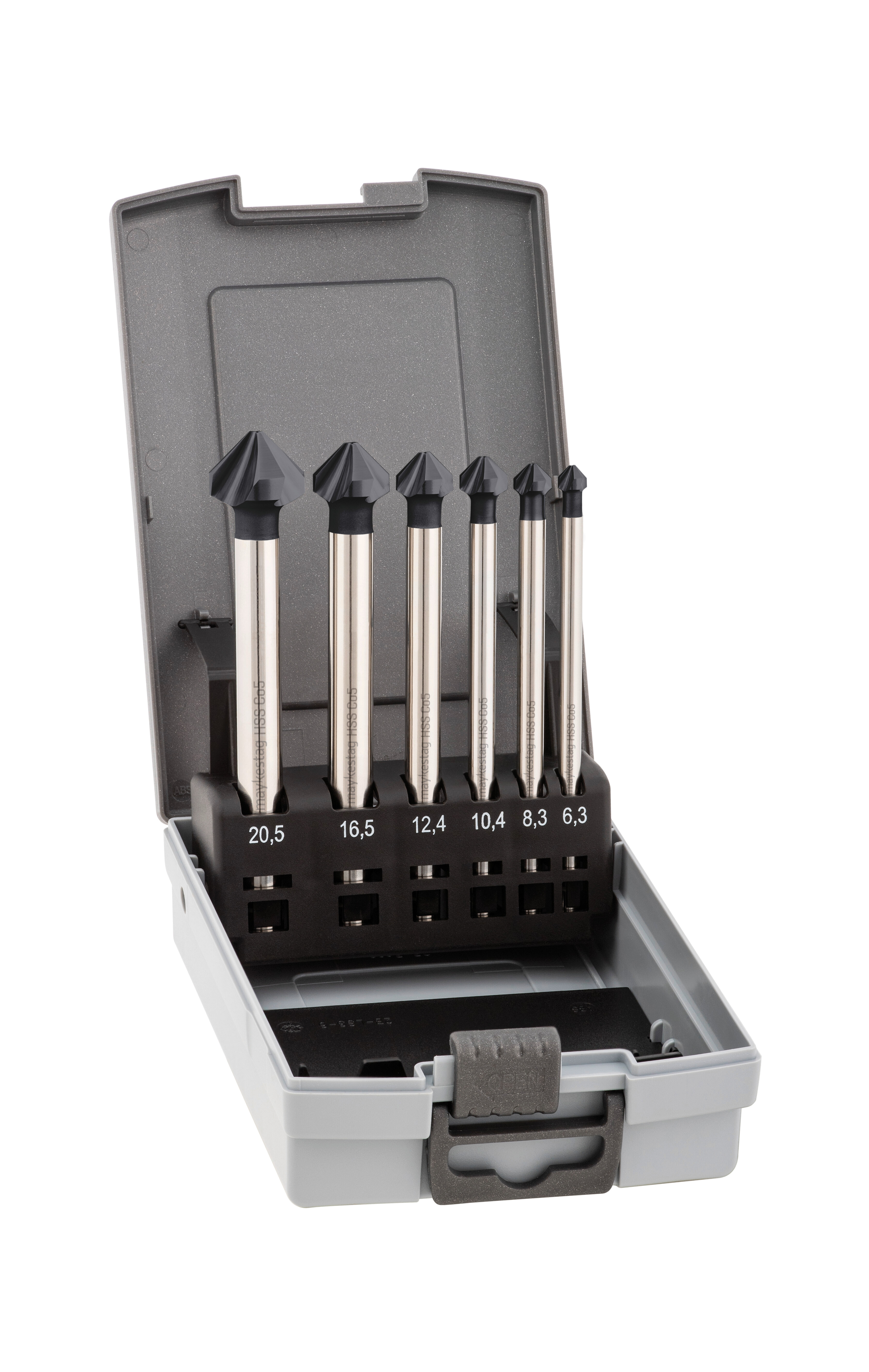 HSS Cobalt Kegelsenker lang, ungleiche Teilung
DIN 335 C, 90°